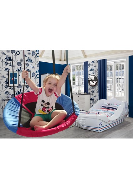 Salıncak Büyük Boy Ev ve Bahçe Salıncağı 85 cm