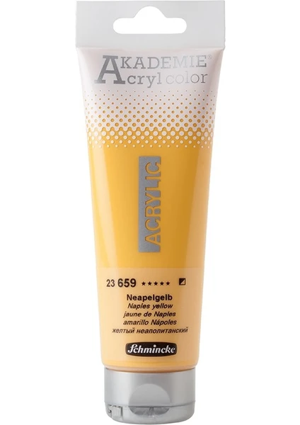 Akademie Akrilik Boya 120 ml Naples Yellow