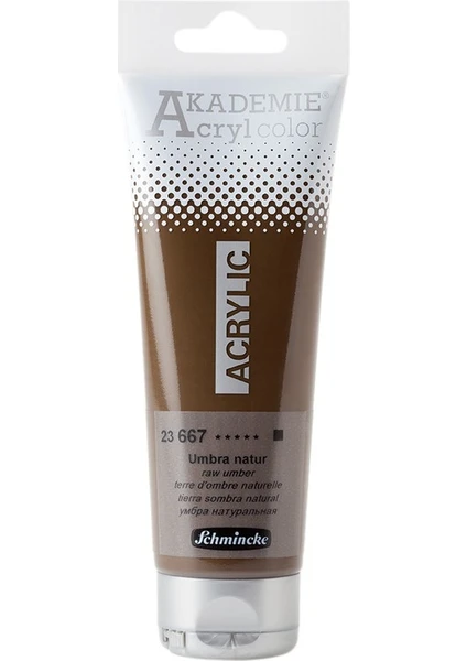 Akademie Akrilik Boya 120 ml Raw Umber