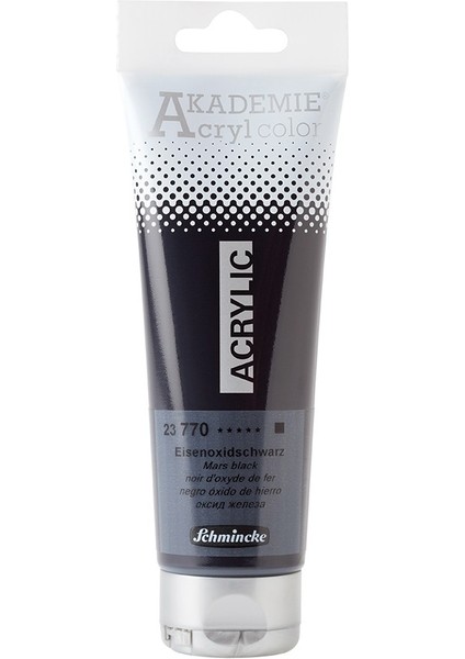 Akademie Akrilik Boya 120 ml Mars Black