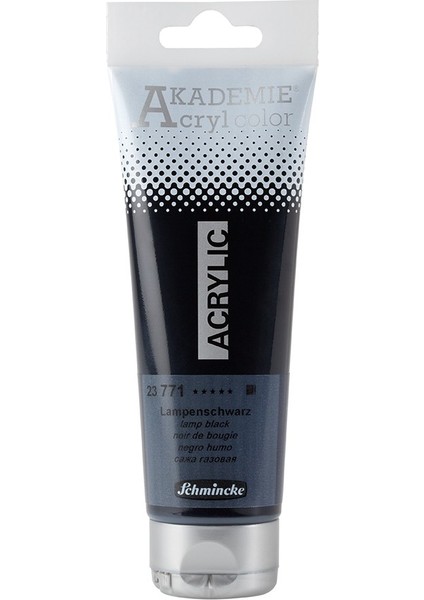 Akademie Akrilik Boya 120 ml Lamp Black