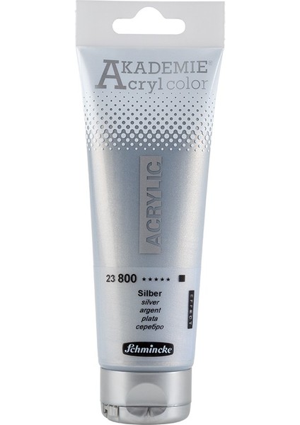 Akademie Akrilik Boya 120 ml Silver