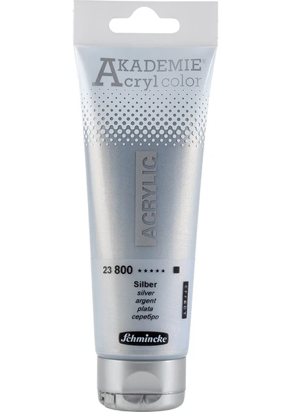 Akademie Akrilik Boya 120 ml Silver