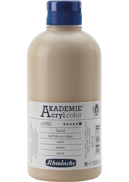 Akademie Akrilik Boya 500 ml Sand