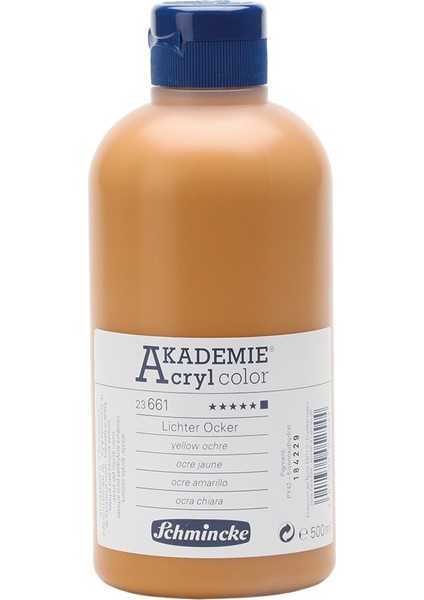 Akademie Akrilik Boya 500 ml Yellow Ochre