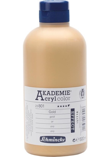 Akademie Akrilik Boya 500 ml Gold