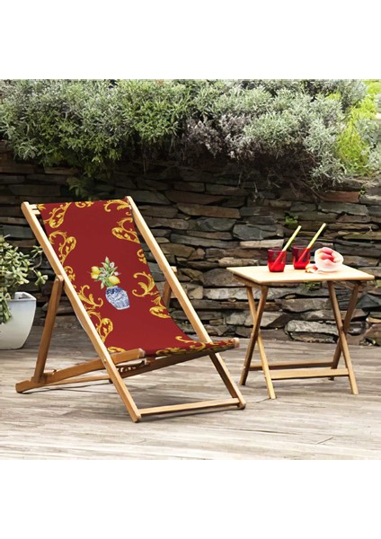 Red Lemon Katlanabilir Şezlong