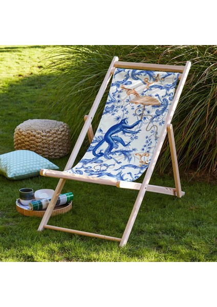 Blue Monkey Katlanabilir Şezlong