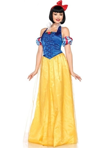Yetişkin Pamuk Prenses Kostümü Lüks