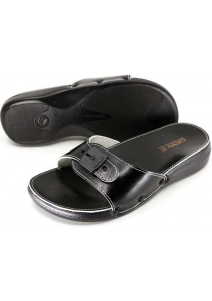 6500 Minelli Anatomik Taban Kadın Terlik - Siyah - 38 fiyatları