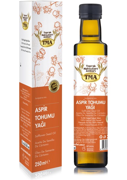 Aspir Tohumu Yağı 250 ml