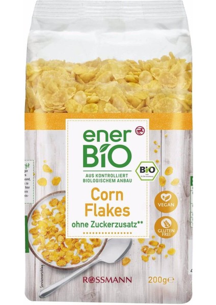 Organik Mısır Gevreği 200 gr