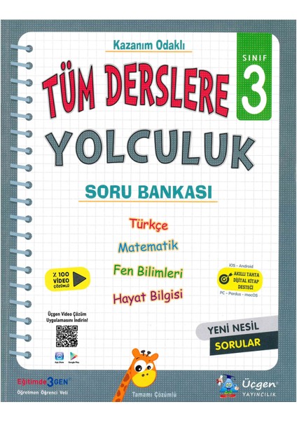 3. Sınıf Tüm Derslere Yolculuk