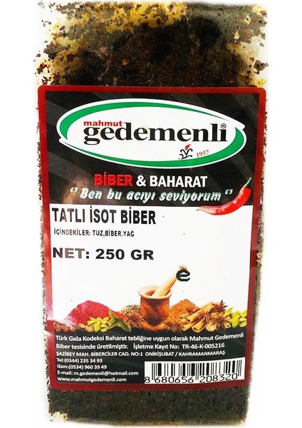 Tatlı Isot Biber 250 gr