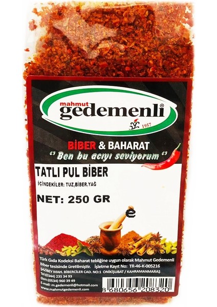 Tatlı Pul Biber 250 gr