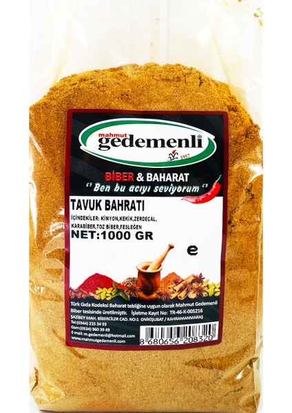 Tavuk Baharatı 1 kg