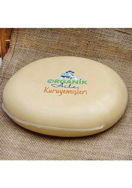 Organik Aile Göbek Kaşar Peyniri 1 kg