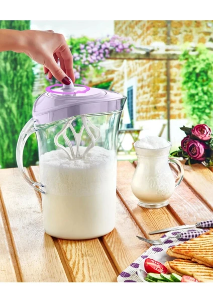 Tıkla Yolla Trendy Mikser Sürahi Ayran Yapma Karıştırıcı 2,6 Lt