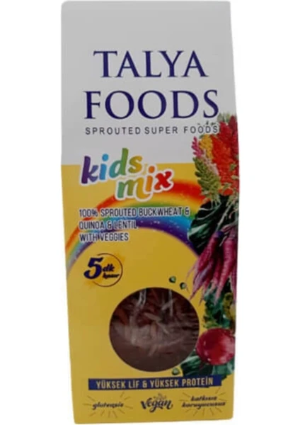 Talya Foods Karışık Sebzeli Glutensiz Kids Mix Şehriye 200 gr