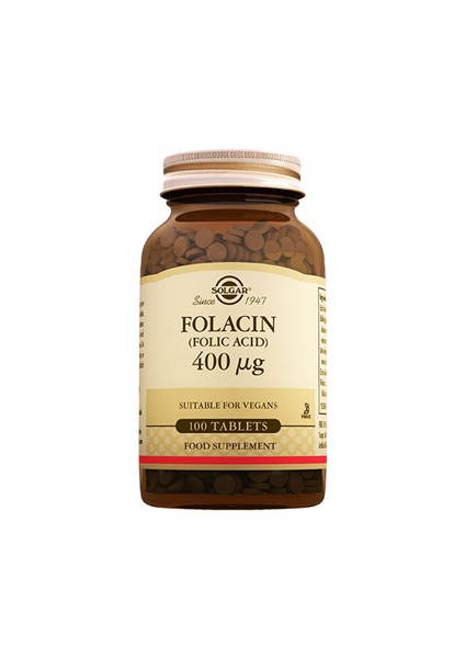 Folic Acid Folacin 400 Mcg SKZ.12.2022