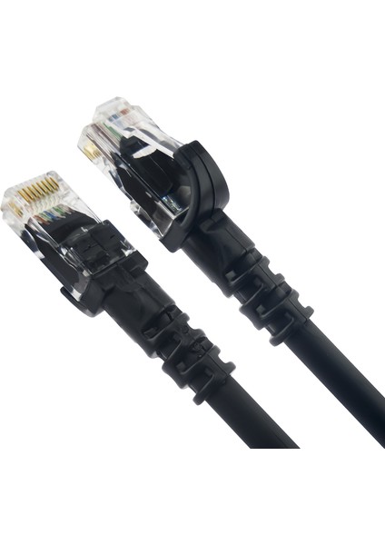 5 Metre Cat6 Network-Ağ-Ethernet Kablosu Siyah