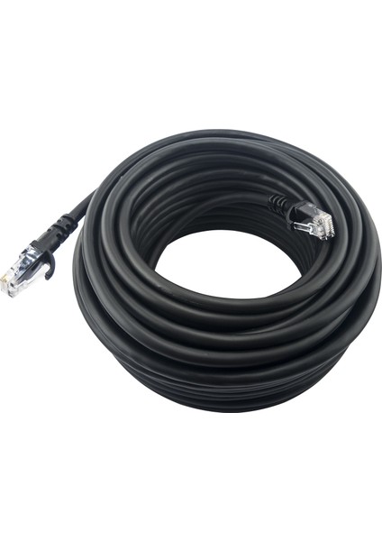15 Metre Cat6 Network-Ağ-Ethernet Kablosu Siyah fırsatları