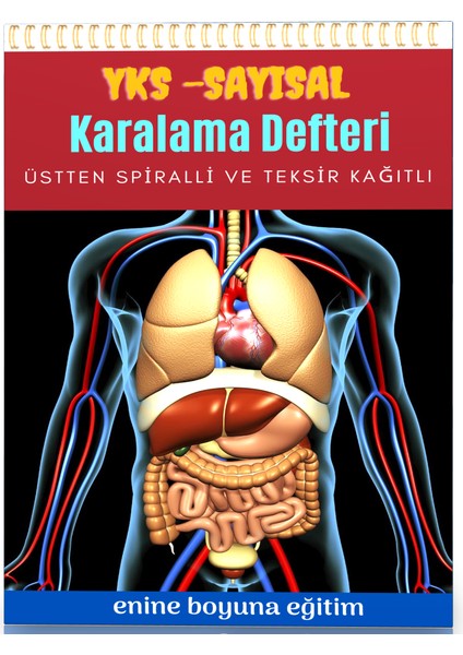 Teksir Kağıtlı Spiralli Karalama Defteri