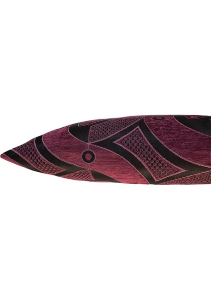 Pıllows Store Geometrik Desenli Mor Kırlent Kılıfı 45CM*45CM