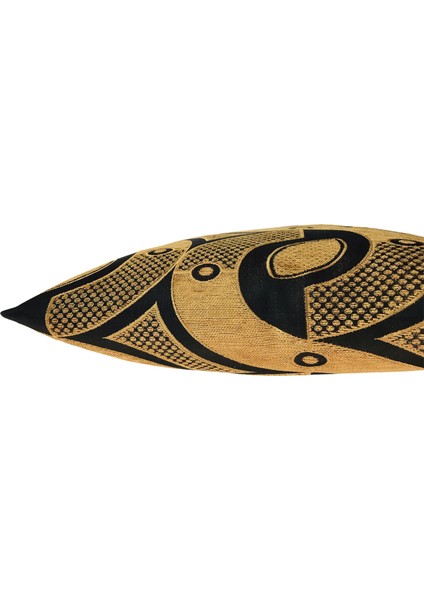 Pıllows Store Geometrik Desenli Turuncu Kırlent Kılıfı 45CM*45CM fırsatları