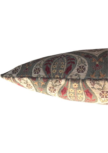 Pıllows Store Osmanlı Krem Lale Desenli Kırlent Kılıfı 45CM*45CM indirimleri