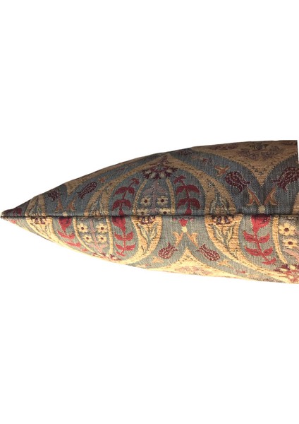 Pıllows Store Osmanlı Safran Lale Desenli Kırlent Kılıfı 45CM*45CM indirimleri