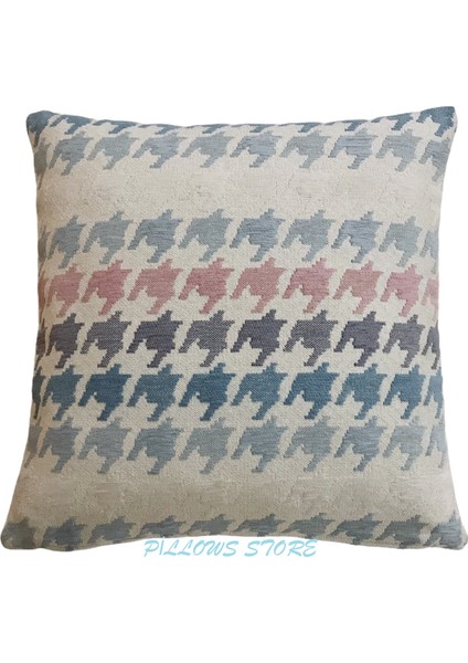 Pıllows Store Büyük Kazayağı Desenli Beyaz Kırlent Kılıfı 45CM*45CM fiyatları