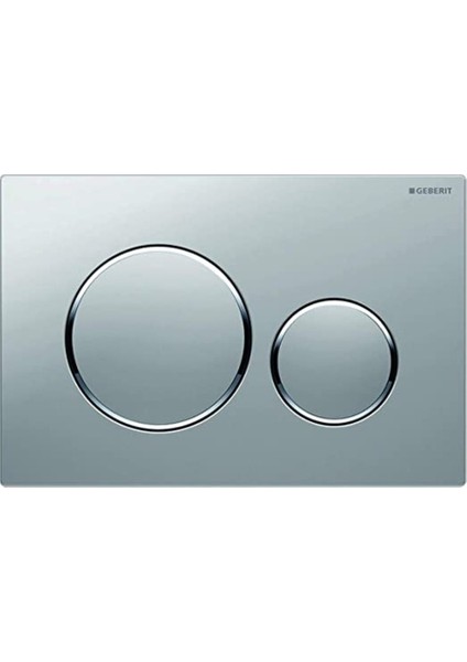 SIGMA01 115.770.JQ.5 Çift Kapaklı Kumanda Paneli Mat Krom/parlak Krom/mat Krom