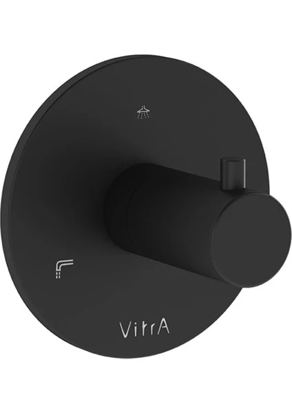 Vitra Origin A4262436 Ankastre 3 Yollu Yönlendirici,mat Siyah