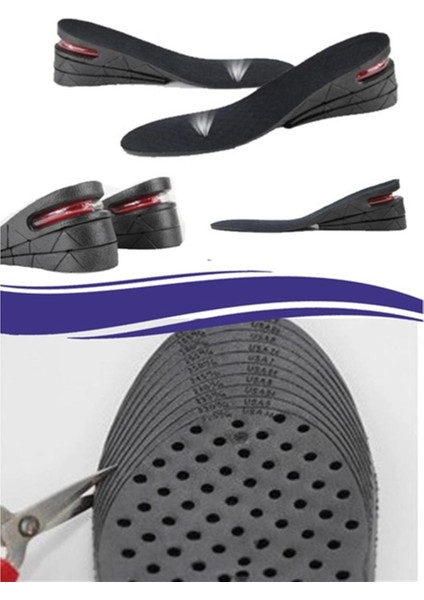 Hava Yastıklı Boy Uzatıcı Tabanlık Tam Boy (7 Cme Kadar)