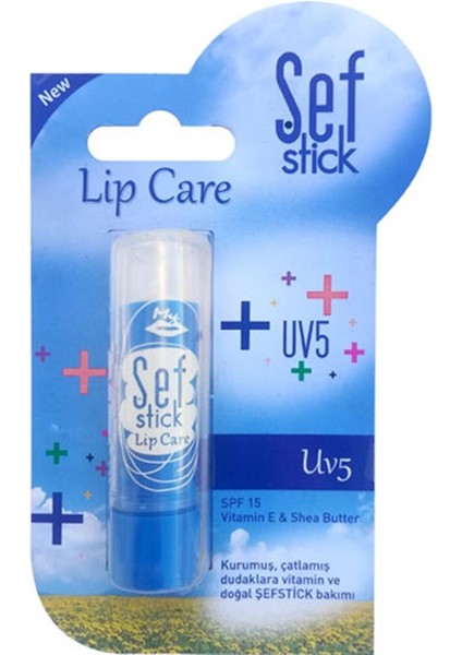 Şef Stıck Lıp Care Natural Men