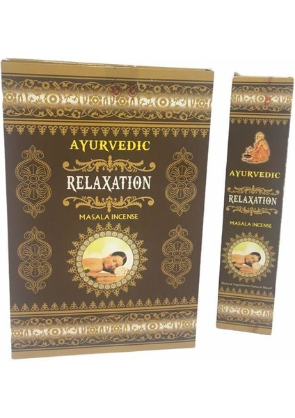 216 Adet Çubuk Tütsü Ayurvedic Relaxatıon Aromalı Tütsü