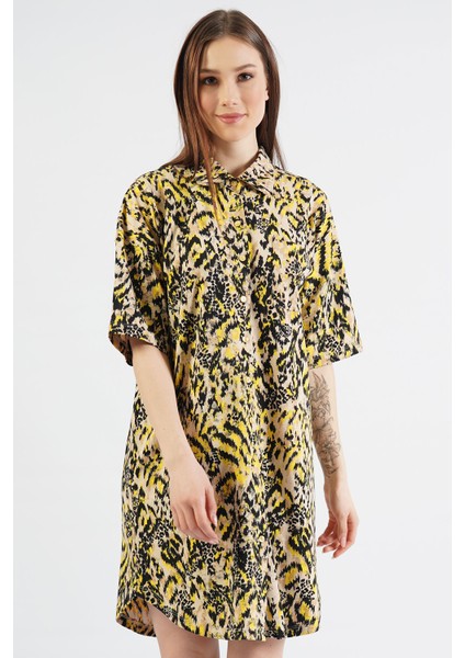 Pamuklu Kısa Kol Gecelik