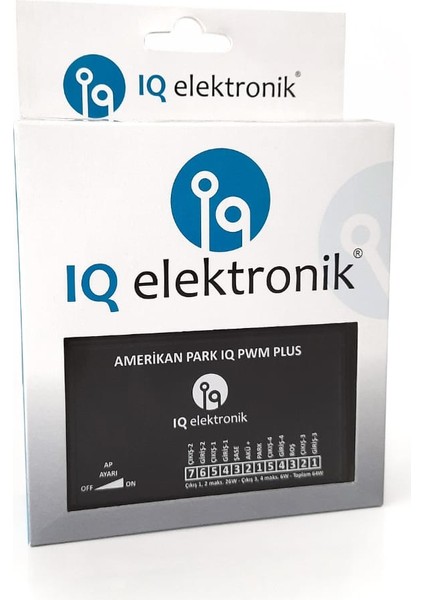 Amerikan Park Iq Pwm Plus 4 Çıkış Yan Sinyal Ayna Dahil