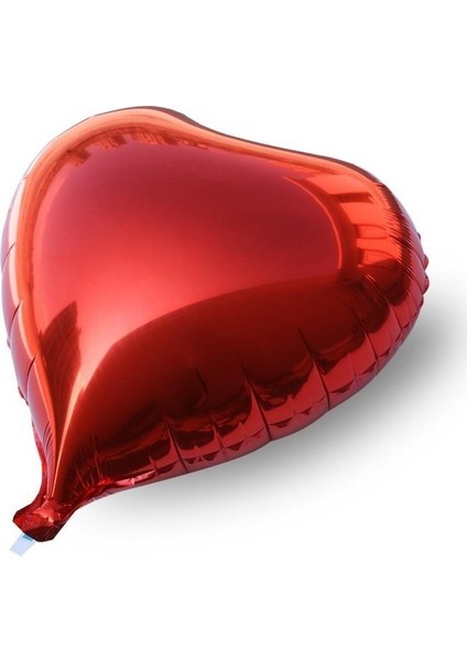Kırmızı Kalp Folyo Balon