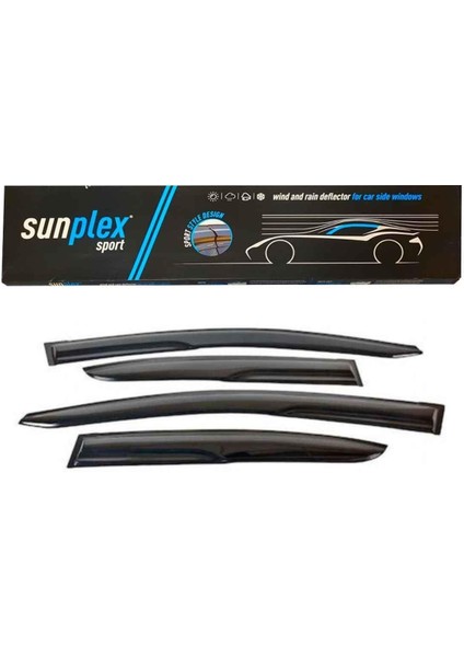 Hyundai Tucson Mugen Cam Rüzgarlığı 4 Parça 2010-2020 SPS112