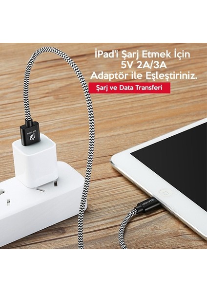 Dux Ducis K-One Cable Iphone USB Şarj Kablosu 1 mt DUX-34080 modelleri