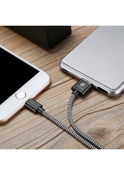 Dux Ducis K-One Cable Iphone USB Şarj Kablosu 3 mt DUX-34082