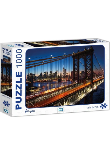 Ca Games Gün Batımı 1000 Parça Puzzle