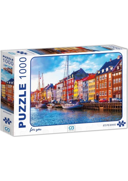 Ca Games Kopenhag 1000 Parça Puzzle