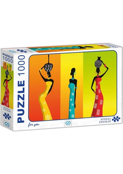 Ca Games Afrikalı Kadınlar 1000 Parça Puzzle