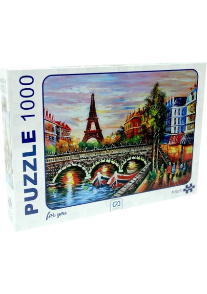 Ca Games Paris 1000 Parça Puzzle