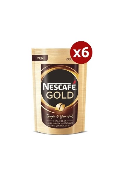 Gold Eko Paket 200 gr x Koli Içi 6'lı