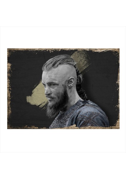 Vikings Dekoratif Mdf Tablo