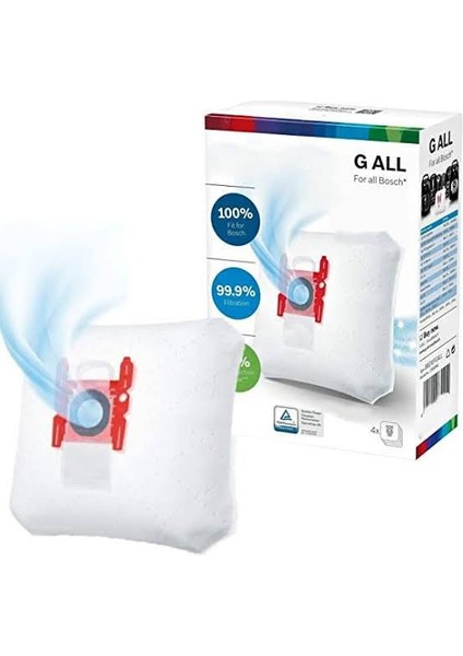 Siemens VS06G2201 Kutulu Toz Torbası 4lü ( G All )